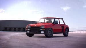 Stunning Renault 5 Turbo In Action Wallpaper