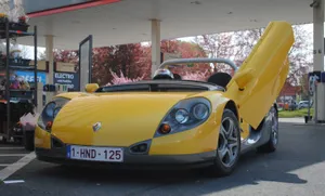 Stunning Renault Sport Spider In Action Wallpaper