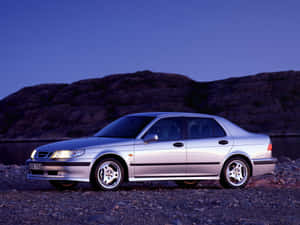 Stunning Saab 9-5 In Full Glory Wallpaper