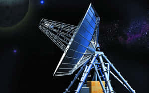 Stunning Satellite View Of Earth's Surface Wallpaper