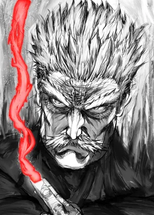 Stunning Silverfang In Its Natural Habitat Wallpaper