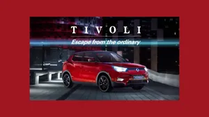 Stunning Ssangyong Suv On A Scenic Highway Wallpaper