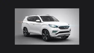 Stunning Ssangyong Suv On An Open Road Wallpaper