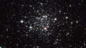 Stunning Star Cluster In The Depths Of Space Wallpaper