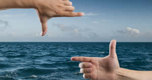 Stunning Sunrise Over The Alps Wallpaper