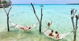 Stunning Sunset At Bali Island Wallpaper