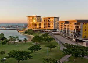 Stunning Sunset Over Darwin, Australia Wallpaper