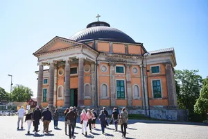 Stunning Sunset Over Karlskrona Archipelago Wallpaper