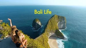 Stunning Sunset Over Kelingking Beach, Bali Wallpaper