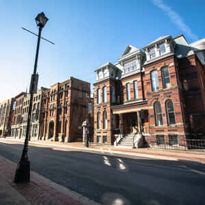 Stunning Sunset View Over Halifax Harbour Wallpaper