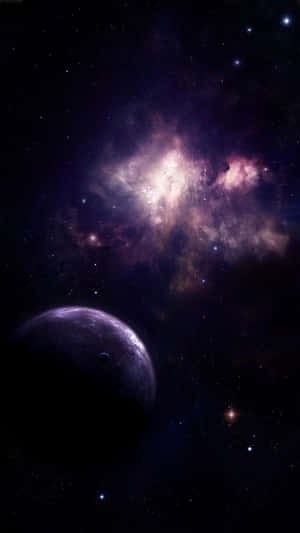 Stunning Universe-themed Iphone Wallpaper. Wallpaper