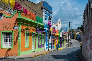 Stunning Urban Skyline At Sunset Wallpaper