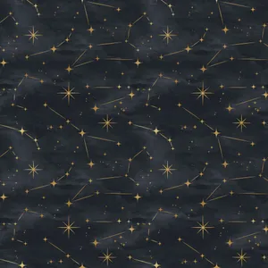 Stunning View Of Constellations In The Night Sky Wallpaper