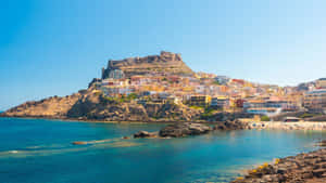 Stunning View Of Italian Island Wallpaper