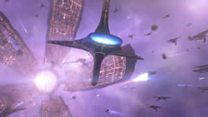 Stunning View Of Mass Effect Citadel Wallpaper