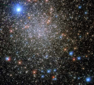 Stunning View Of Star Cluster Wallpaper