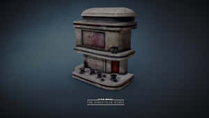 Stunning View Of The Ancient City Of Jedha, Illuminated Under The Starry Night Sky. Wallpaper