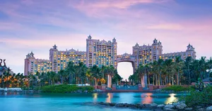 Stunning View Of The Bahamas Island Beach Wallpaper