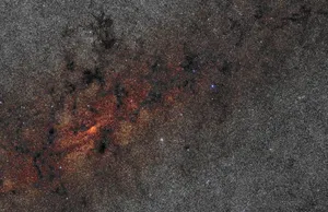 Stunning View Of The Galactic Center Wallpaper