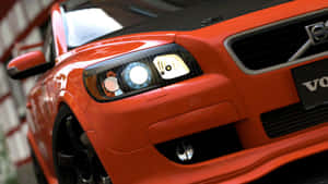 Stunning Volvo C30 In Dynamic Environment Wallpaper