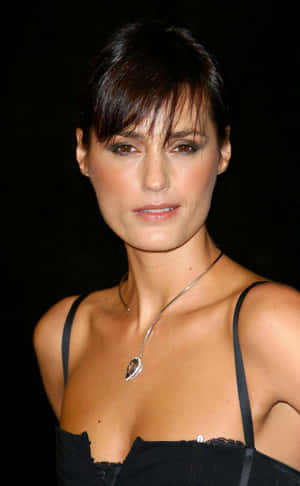 Stunning Yasmin Le Bon Captured In A Natural Moment Wallpaper