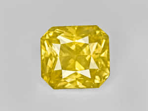 Stunning Yellow Sapphire Gemstone Wallpaper