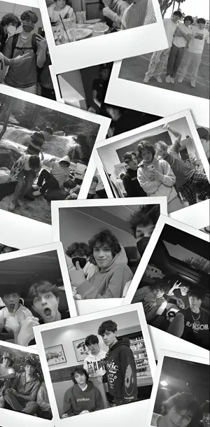 Sturniolo Triplets Candid Moments Collage Wallpaper