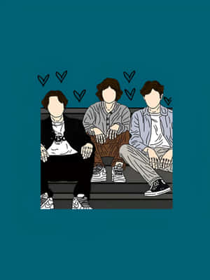 Sturniolo_ Triplets_ Illustration Wallpaper