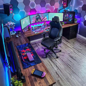 Style And Comfort Regardless Of Your Gaming Marathon Wallpaper