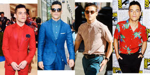 Stylish Actor Rami Malek Wallpaper