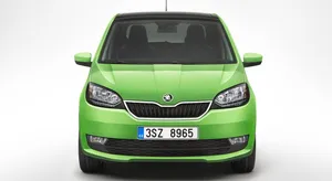 Stylish And Compact Skoda Citigo In Action Wallpaper