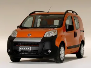 Stylish And Versatile Fiat Fiorino In Motion Wallpaper