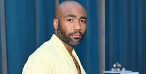 Stylish Artistin Yellow Jacket Wallpaper