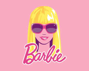 Stylish Barbie Vector Illustration Wallpaper