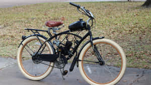 Stylish Beach Cruiser Bike On A Sunny Boardwalk Wallpaper