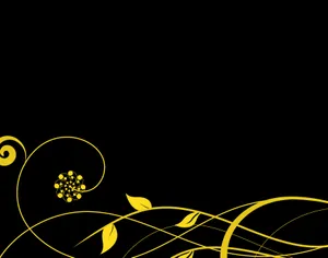 Stylish Black And Gold Desktop With Clean And Organized Layout Wallpaper