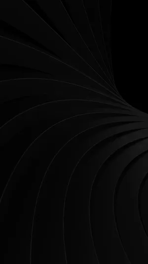 Stylish Black Folded Surfaces Wallpaper