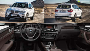 Stylish Bmw X3 In Motion Wallpaper