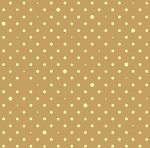 Stylish Brown Polka Dot Pattern Wallpaper