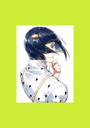 Stylish Bruno Bucciarati In Action Wallpaper