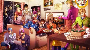 Stylish Bruno Bucciarati Wallpaper Wallpaper