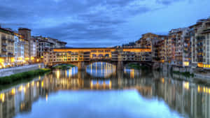 Stylish City Ponte Vecchio Wallpaper