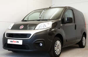 Stylish Fiat Fiorino On The Road Wallpaper