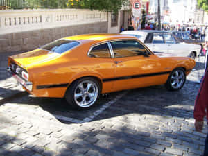 Stylish Ford Maverick On The Open Road Wallpaper