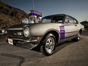 Stylish Ford Maverick On The Open Road Wallpaper