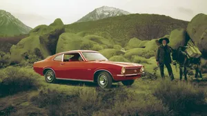 Stylish Ford Maverick On The Road Wallpaper