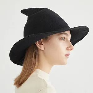 Stylish Hat On A Black Background Wallpaper