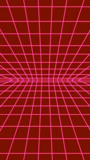 Stylish Iphone Wallpaper Featuring A Geometric Grid Of Interlocking White And Black Shapes Wallpaper