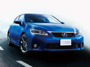 Stylish Lexus Ct 200h On The Road Wallpaper