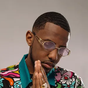 Stylish Man Praying Pose Wallpaper